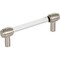 Jeffrey Alexander 96 mm Center-to-Center Satin Nickel Carmen Cabinet Bar Pull 775-96SN - alternate 1